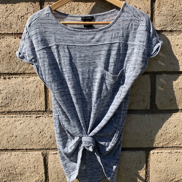 calvin klein jeans grey t shirt